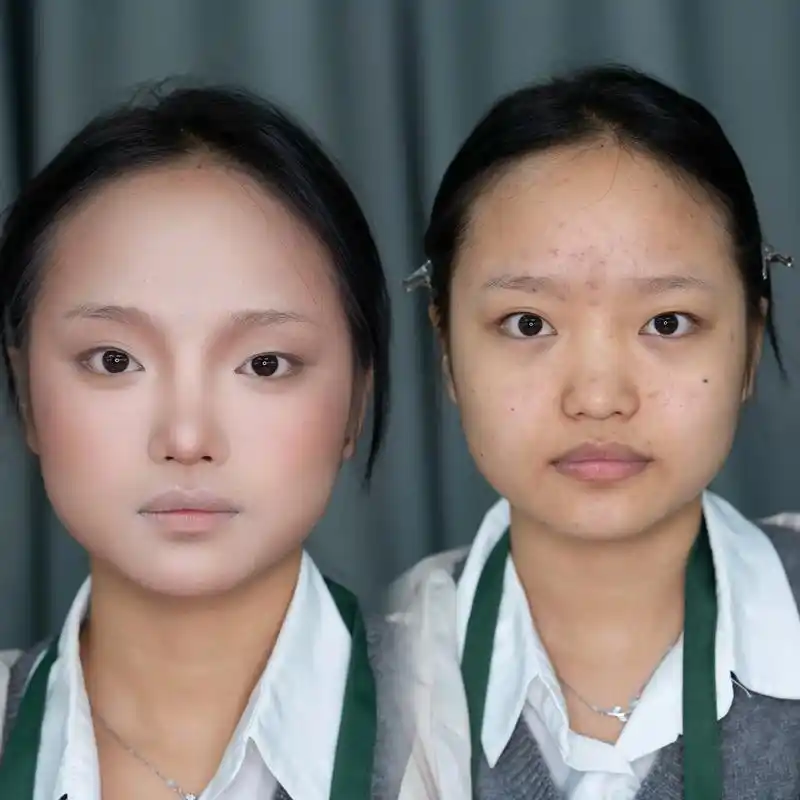 面部结构调整～高光修容一览图.