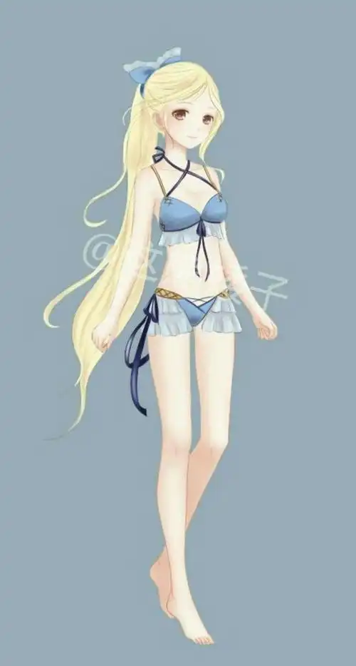 奇迹暖暖 服装设计 泳装(来源自贴吧@这熊矮子)