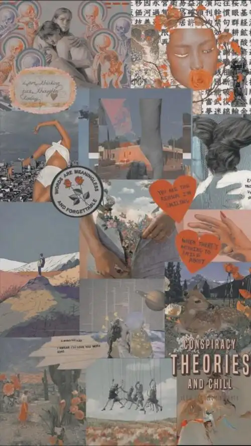 欧美风拼接壁纸图片潮人怪性