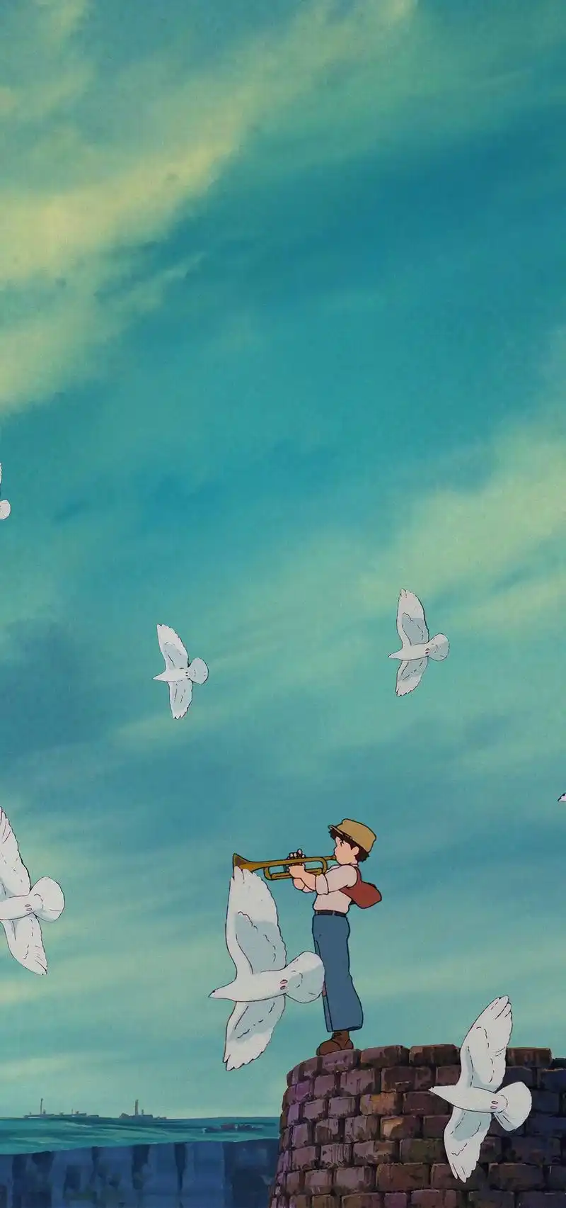 宫崎骏动画电影《天空之城》插画欣赏