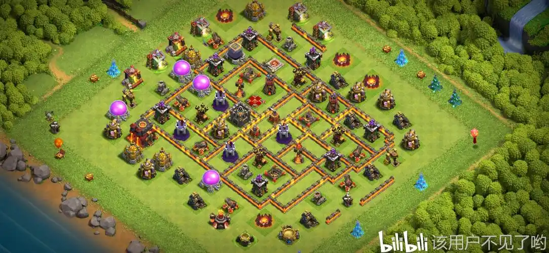 部落冲突十本部落战阵型分享