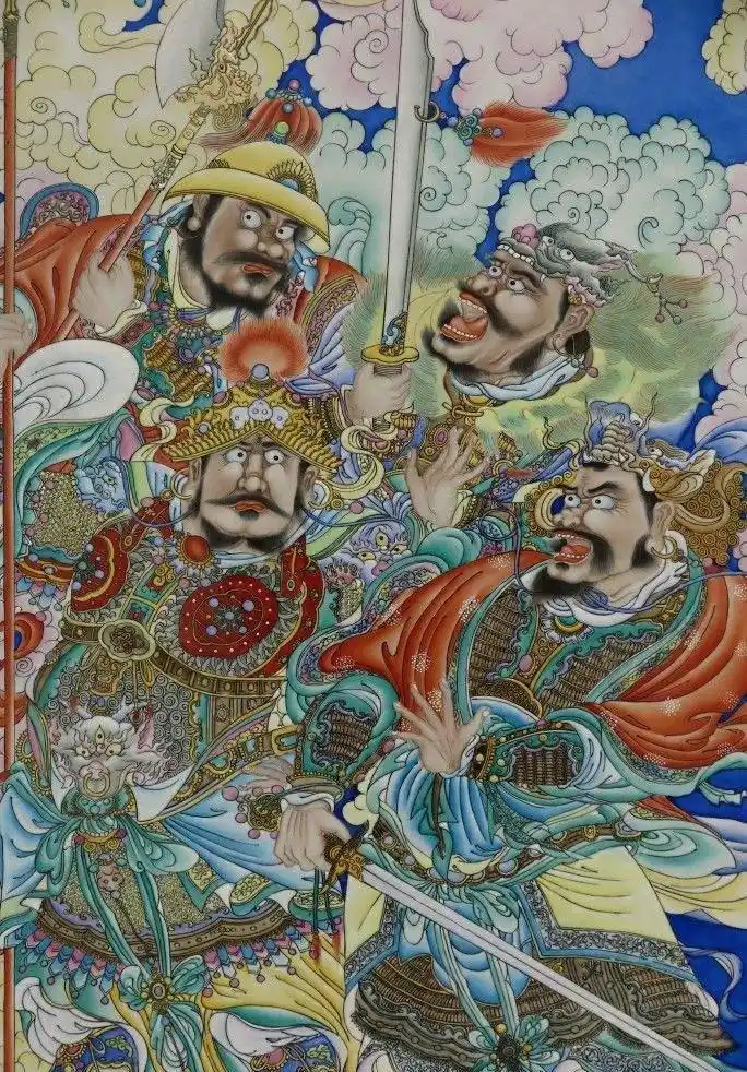 《封神演义》魔家四将封为四大天王和法宝有关?为何出现在佛教?