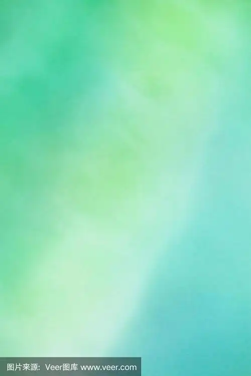 蓝绿模糊背景