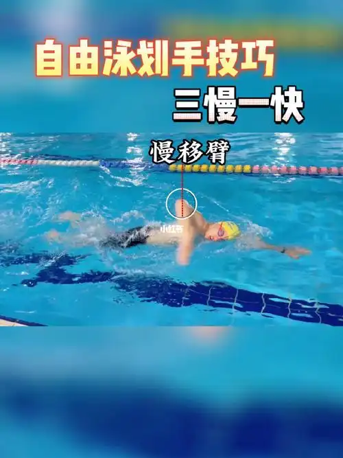 自由泳划手技巧三慢一快