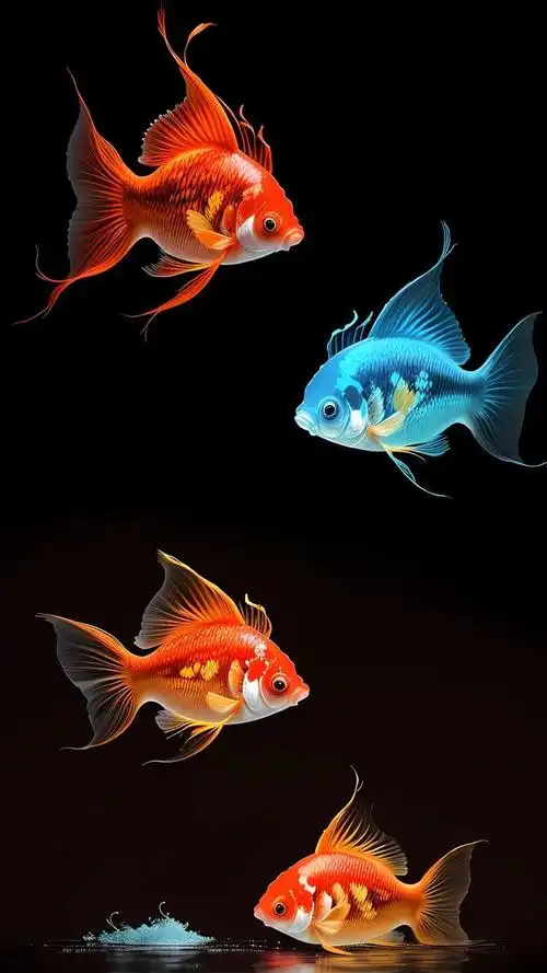 壁纸分享,一池锦鲤,一世锦绣荣华