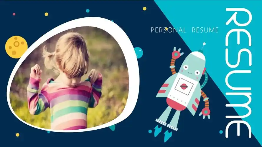 儿童自我介绍个人成长ppt模板