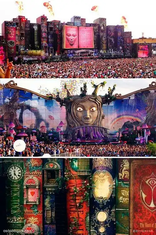 不容错过的国外大片---音乐节舞台欣赏|设计-元素谷(osogoo)