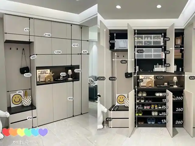 30种鞋柜格局尺寸图,收藏备用,装修不再难倒你_网易订阅