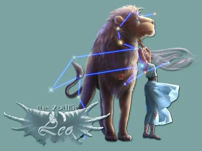 狮子座精美图片