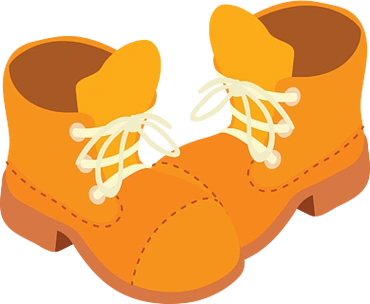 卡通鞋图标动画片的等量例证穿上鞋子网的传染媒介象卡通鞋子图标