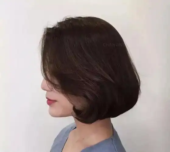 "半圈烫",所有女生都能驾驭的短发