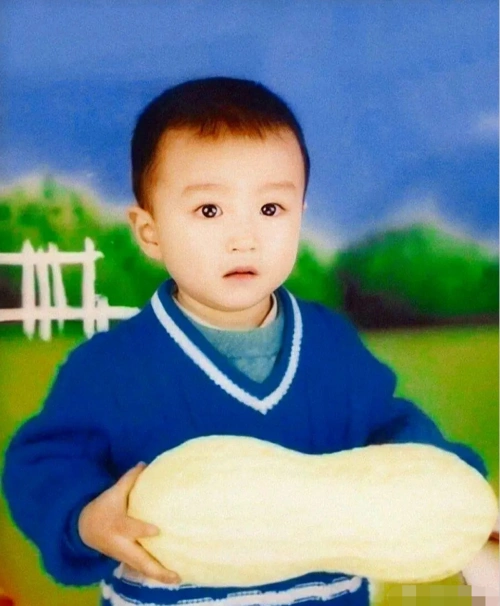 顶流男明星的童年照片,邓伦和蔡徐坤变化最大,最帅的竟然是杜江