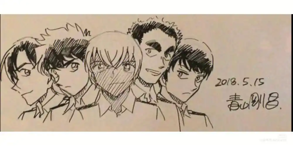 警校五人组  #名侦探柯南万圣节的新娘  #名侦探柯南