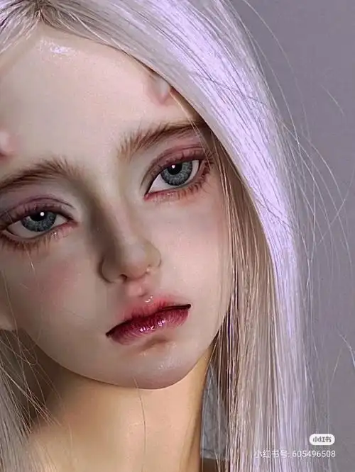 bjd娃娃灵感妆容翻车又没完全翻车