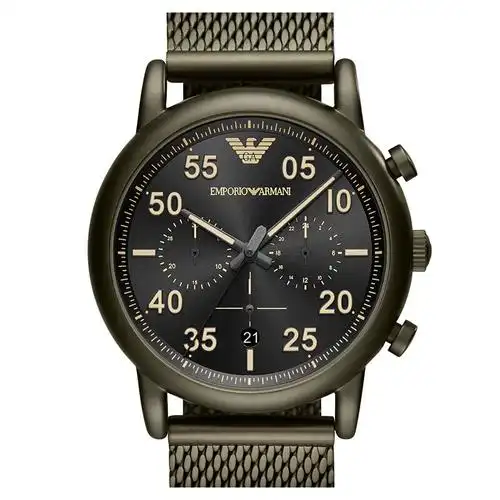 阿玛尼armani男士新款手表欧美品牌时尚休闲石英表男ar11115