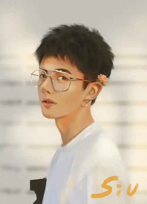 刘昊然厚涂板绘练习