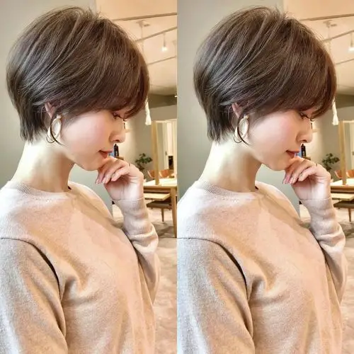 忍不住想剪的短发,效果真的不一样,有没有美到你|短发|头型|发型_新浪