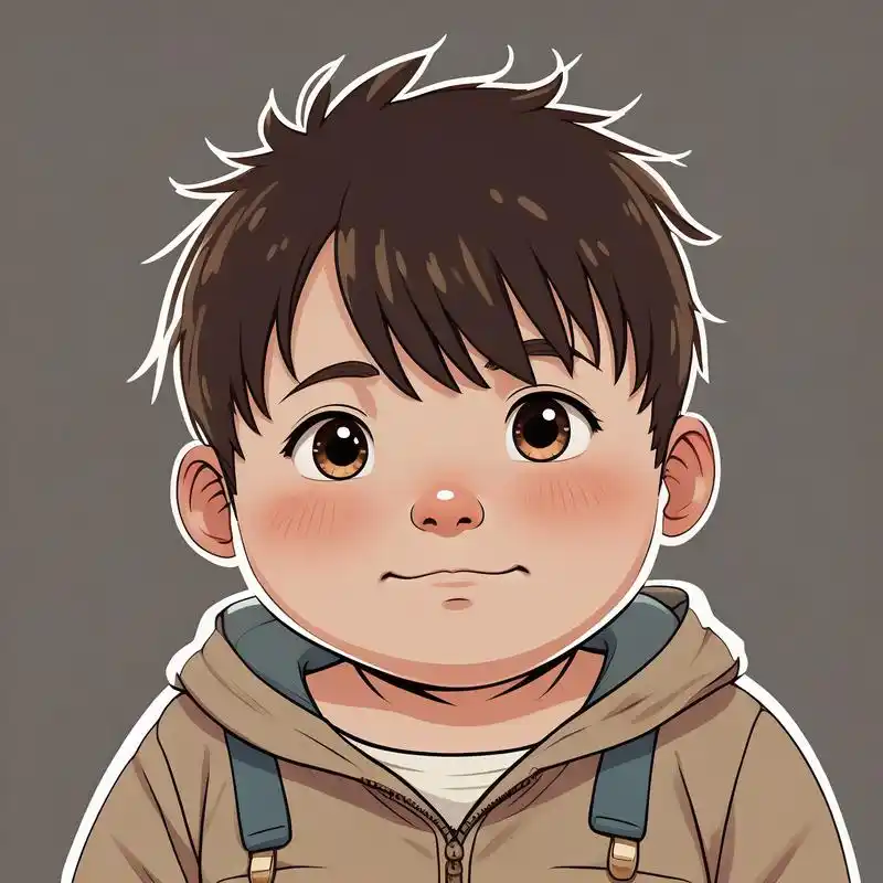 小胖子头像来啦9906 圆嘟嘟的小脸蛋,肉嘟嘟的腮帮子,是不是超级