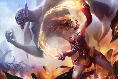 参赛作品 | amd定制显卡艺术设计大赛 dota2主题