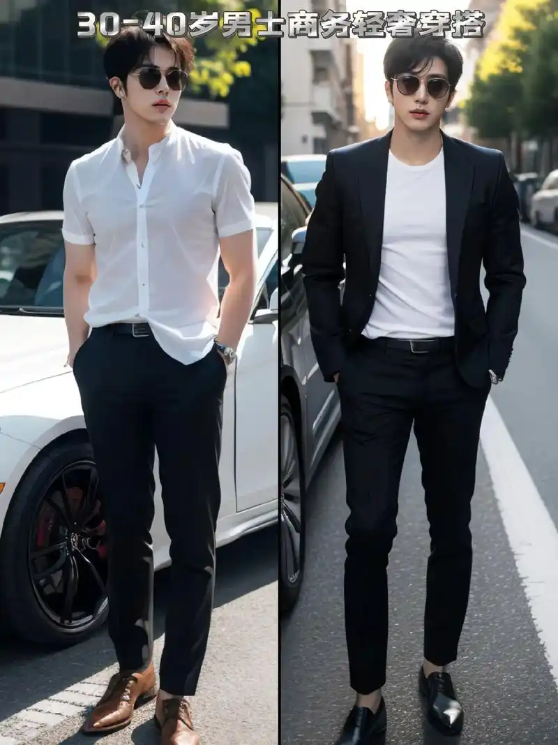 3040岁男士商务轻奢穿搭aail