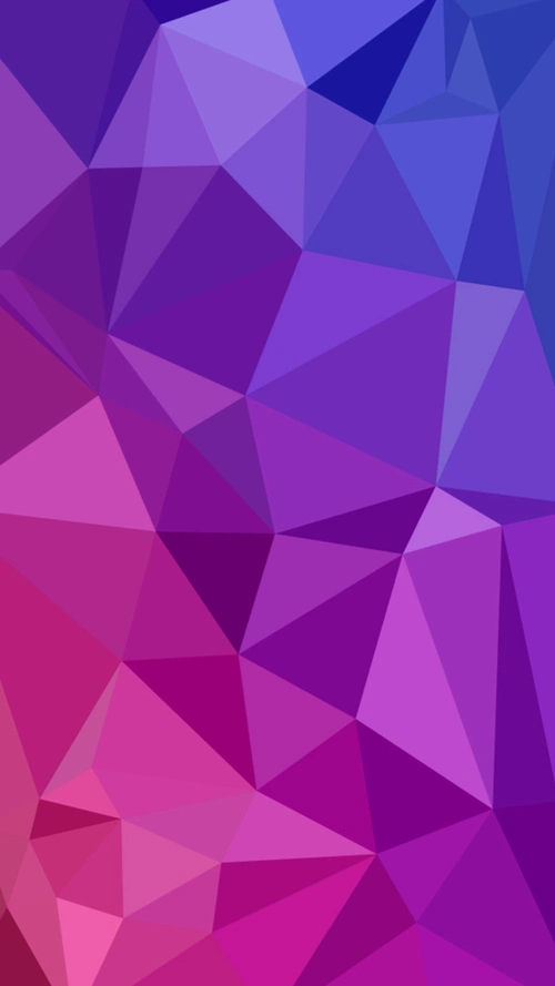 蓝紫色晶格化立体h5背景