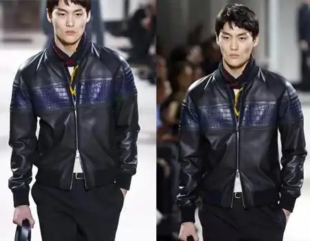 男模李晨"巴黎独家走秀"再次登上hermes秀场