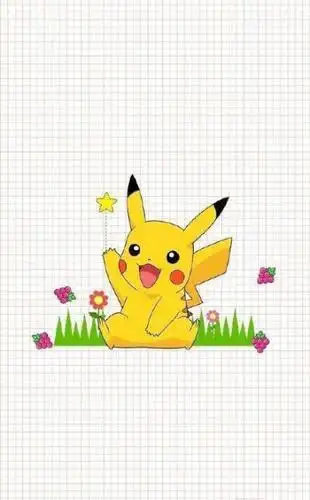 可爱的皮卡丘