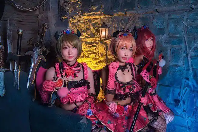 evilhide小恶魔觉醒全员cosplay