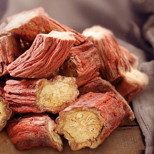 丹参中药材正品山东新鲜切片白花官方旗舰店野生特级丹参