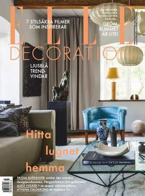 瑞典版elledecoration时尚家居装修装饰杂志2020年5月刊