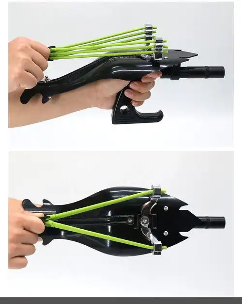 驽弓箭成人用十字驽 新款强力射鱼弹弓打鱼神器远射鱼鳔箭打鱼枪扁皮