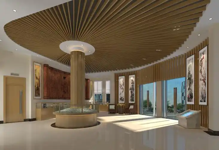 易门文化馆-室内设计作品-筑龙室内设计论坛