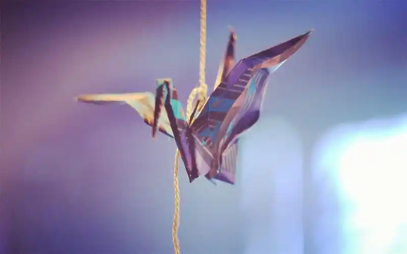 千纸鹤,折纸,唯美,手绘,艺术壁纸千纸鹤 壁纸图片