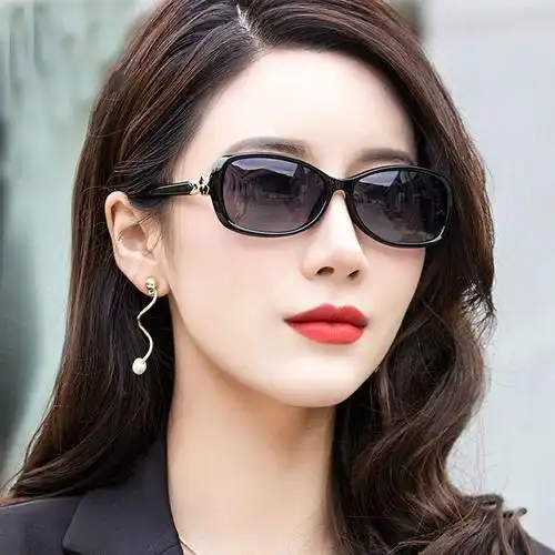 太阳眼镜女士防紫外线防强光石头眼镜墨镜女款抗疲劳水晶天然水晶