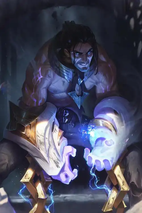 英雄联盟解脱者塞拉斯原画默认皮肤4