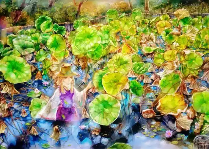 梦幻 华丽 精致 唯美 少女 小清新 温馨 治愈 花萌 二次元 高清 东方