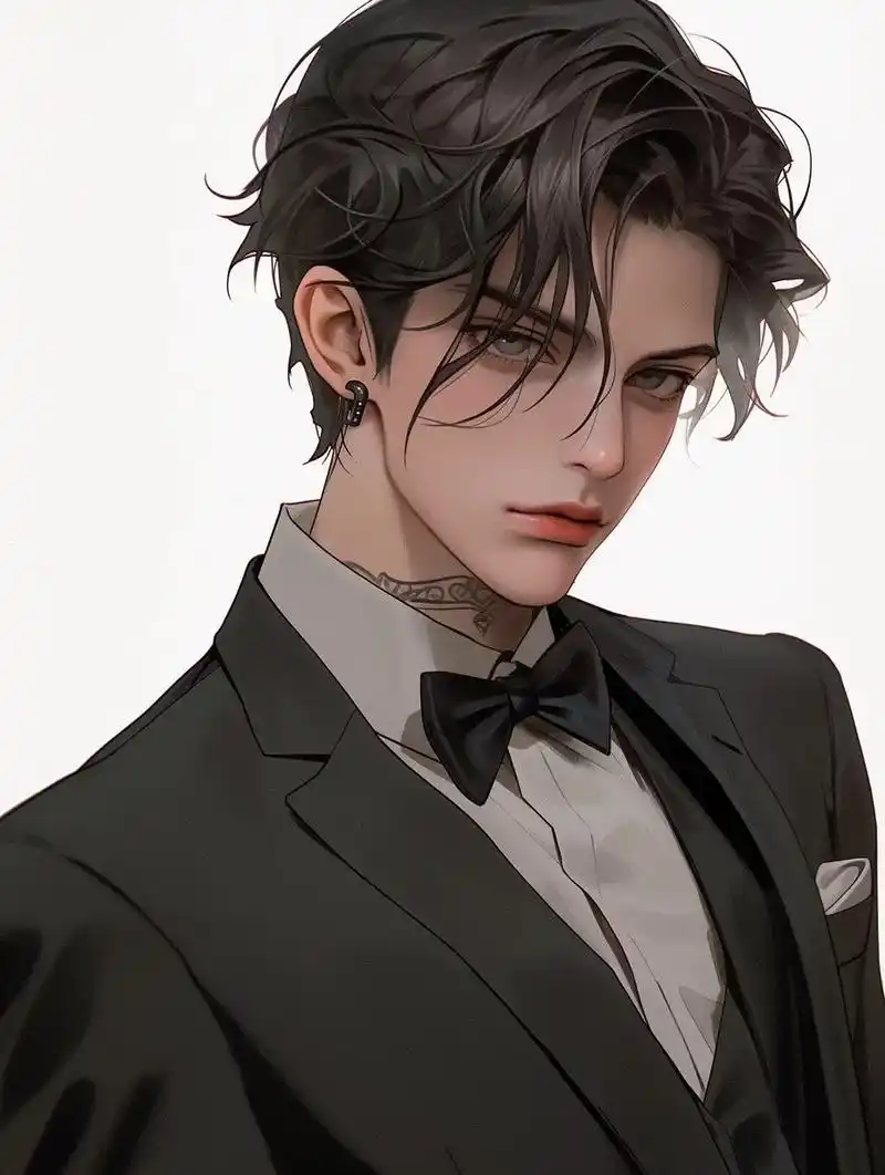 二次元 #动漫 #西装杀 #男生头像 #霸道总裁 - 抖音