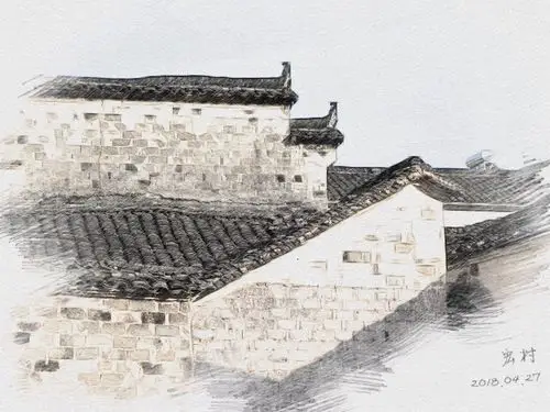 黛瓦粉墙中,处处都能看到马头墙高高耸起;狭窄的古巷,留下斑驳的记忆