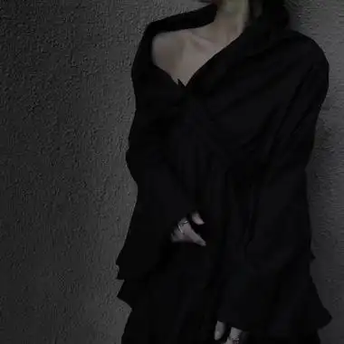 超酷个性黑色头像女生高清图片精选