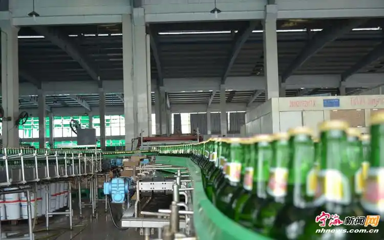 大梁山啤酒生产车间