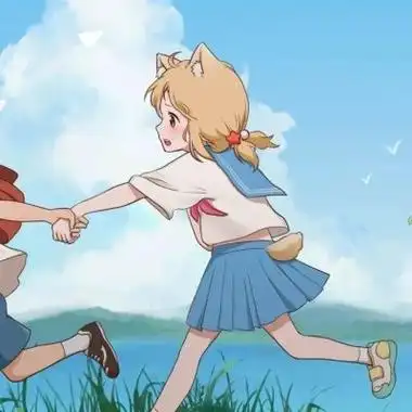 2021最火一男一女情侣头像动漫纯杰的爱恋你我永相伴