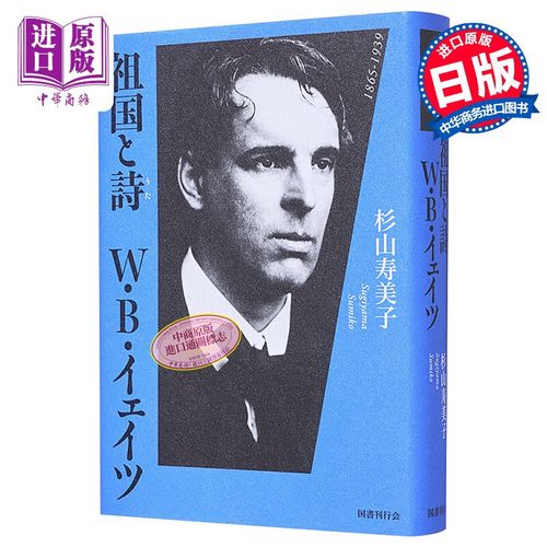 祖国与诗 yeats叶芝耶茨传记 日文原版 祖国と詩 w.b.イェイツ