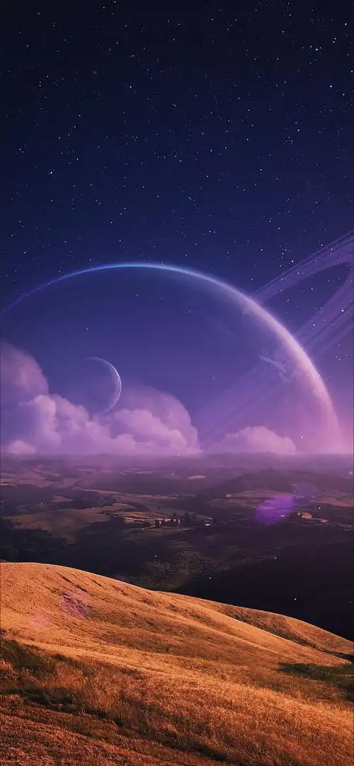 星空壁纸丨最长的路也有尽头,最黑暗的夜也会迎接清晨(上) - 华为主题