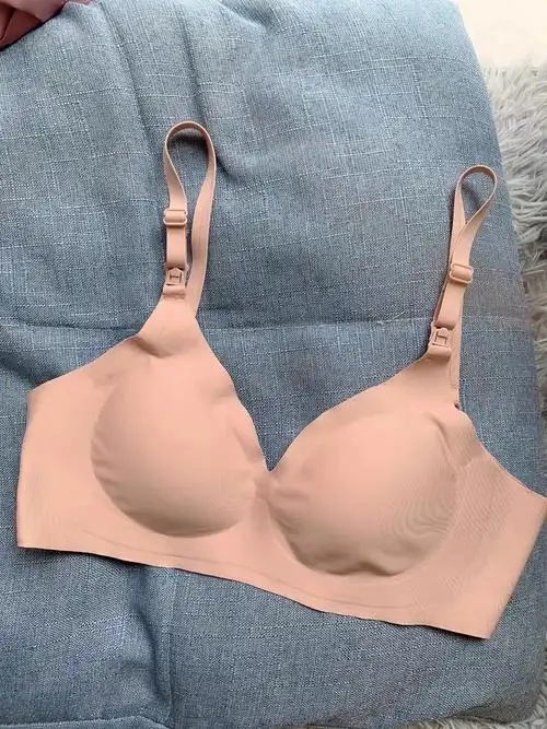 一款很好穿的一件哺乳文胸,布料超舒服,没有束缚感,颜色也很正