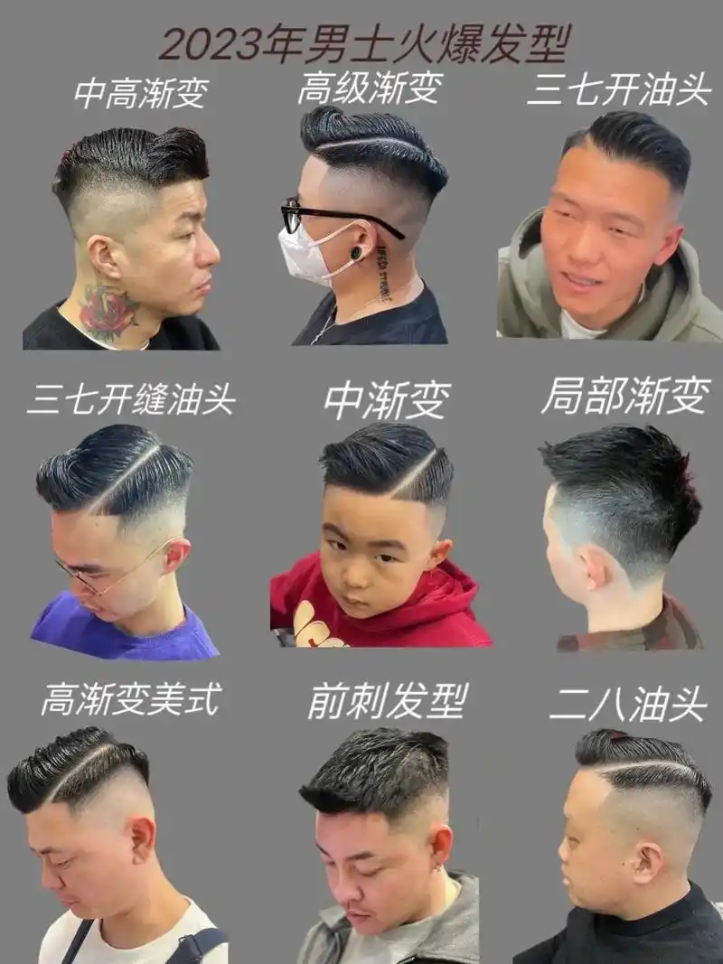 专搞男人头找我就没错#美式渐变 #男士理发馆barbersh - 抖音