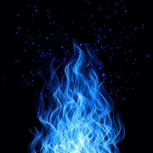 蓝色火焰元素gif动态图动态gif火焰[gif]