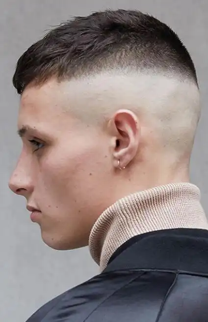 第十款:后面剃青短发