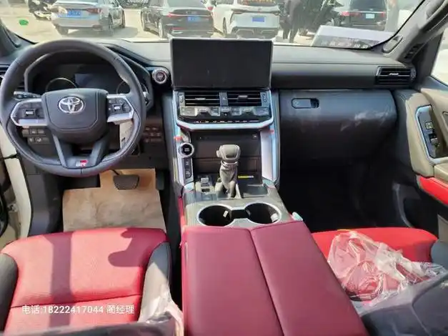 23款丰田酷路泽lc300gr展位现车|内饰|座椅|宝马|展车_网易汽车