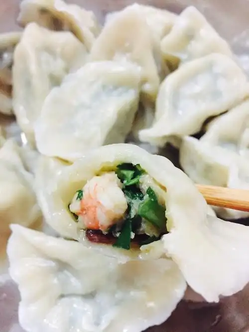 韭菜猪肉虾仁饺子