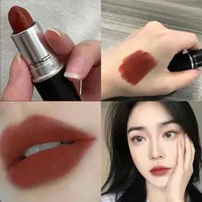 正品魅可口红mac646麻辣鸡丝脏橘色macmarrakesh红棕色口红大牌装